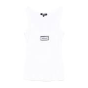 Versace Vit T-shirt och Polo White, Dam