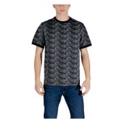 Emporio Armani EA7 Kortärmad bomullst-shirt vår/sommarkollektion Black...