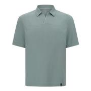 Boggi Milano Cool Jade-Fresh Piqué Polotröja Green, Herr