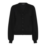 Bruuns Bazaar Anemonebbcarlinas Cardigan Black, Dam