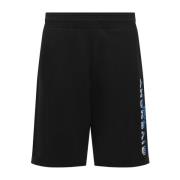 Givenchy Logo Track Shorts Black, Herr