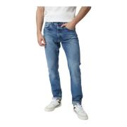 Pepe Jeans Slim Skinny Denim Jeans Blå Blue, Herr