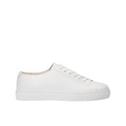 Doucal's Herr sneaker i tumlat läder | vit White, Herr