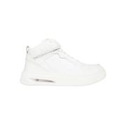 Karl Lagerfeld Präglad Logo Läder Sneakers White, Herr