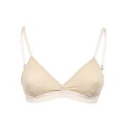 Marine Serre Stilfull BRA för Modeälskare Beige, Dam