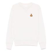 Isabel Marant Ecru/Camel Sweatshirt Mike-Ga Sweaters Beige, Herr