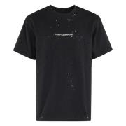 Purple Brand Jersey Short Sleeve Tee Black, Herr