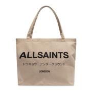 AllSaints Underground Shopper Bag Beige, Herr