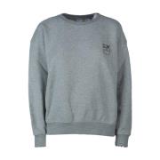 PINKO Stiliga Sweatshirts för en Trendig Look Gray, Dam