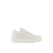 Emporio Armani Vita Mesh Sneakers med Kontrastdetaljer White, Herr