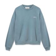 Axel Arigato Honor Washed Sweatshirt Blue, Herr