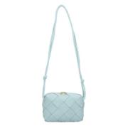 Bottega Veneta Laeder axelremsvskor Blue, Dam