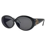 Dior Vintage Pre-owned Glas solglasgon Black, Dam