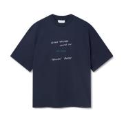 Axel Arigato Good Things T-Shirt Blue, Herr