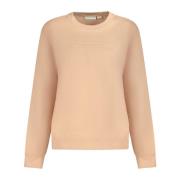 Calvin Klein Rosa Långärmad Logo Sweatshirt Pink, Dam