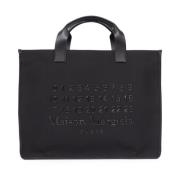 Maison Margiela Toteväska i Mackintosh-tyg Black, Dam