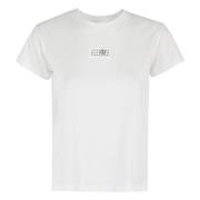 MM6 Maison Margiela Klassisk T-shirt White, Dam