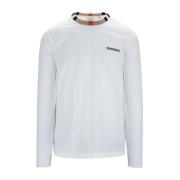 Burberry Herr Crewneck Sweater White, Herr