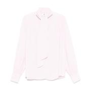 Elisabetta Franchi Rosa Broderad Logoblus Pink, Dam