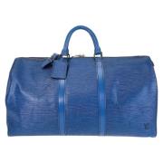 Louis Vuitton Vintage Pre-owned Laeder louis-vuitton-vskor Blue, Dam