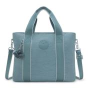 Kipling Funktionell Shopper Väska med Axelrem Gray, Dam