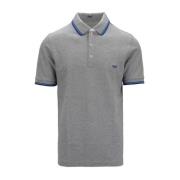 Fay Herr Knapp Polo Skjorta Gray, Herr