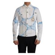 Dolce & Gabbana Denim Jackets Multicolor, Herr