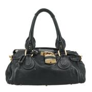 Chloé Pre-owned Pre-owned Laeder handvskor Black, Dam