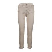 Liu Jo Knäppta Damjeans Beige, Dam