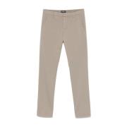 Dondup Taupe Brun Byxor med Fickor Gray, Herr