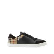 Burberry Vintage Check Svarta Sneakers Black, Herr