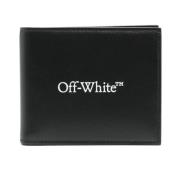 Off White Svarta Plånböcker Black, Herr