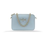 Chiara Ferragni Collection Dam Axelväska med Dragkedja Blue, Dam