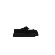 UGG Svarta Mocka Mary-Jane Platta Skor Black, Dam