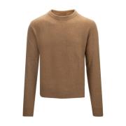 Colmar Dam Pullover Tröja med Logodetalj Brown, Dam