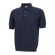 Filippo De Laurentiis Polo Shirts Blue, Herr