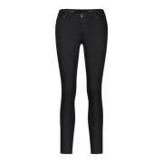 Adriano Goldschmied Super Skinny Ankle Jeans Legging Black, Dam