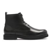 Kazar Minimalistiska svarta ankelboots Black, Herr