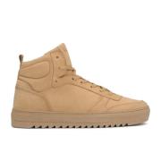 Kazar Hög Topp Nubuck Sneakers Beige, Herr