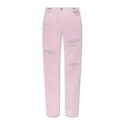 Versace ‘Boyfriend’ jeans Pink, Dam