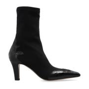 Paris Texas Klackade ankelboots 'Belle' Black, Dam