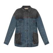 R13 Oversized Jeansjacka Blue, Dam