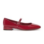 Kazar Maroon lackade Mary Jane pumps Brown, Dam