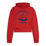 Dsquared2 Sweatshirt med logotyp Red, Dam