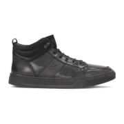 Kazar Urban Style High Laced Sneakers Black, Herr