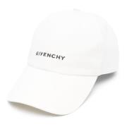 Givenchy Curved Cap White, Herr