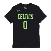 Nike City Edition Jayson Tatum Tee Svart Black, Herr