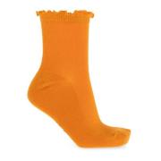 UGG Strumpor med en volang Orange, Dam