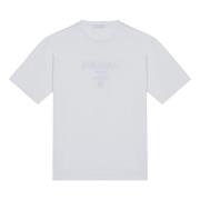 Prada Kortärmad rund hals T-shirt White, Herr