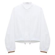 Dorothee Schumacher Poplin Power blus body White, Dam